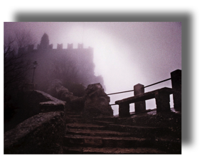 Steps to Castle, San Marino